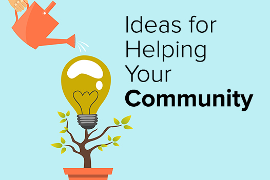 Ideas to support your community in the time of COVID-19