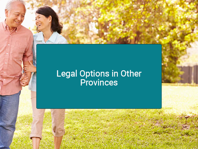 Legal Options in Other Provinces